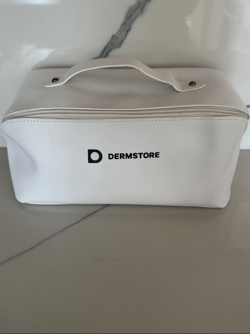 Dermstore White Cosmetic makeup Travel Case